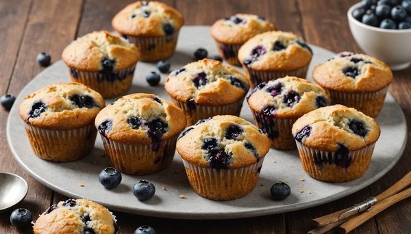 Comment réussir des muffins aux myrtilles simples et aériens ?